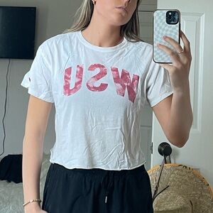 WSU Cropped Top
